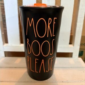 Rae Dunn Black Artisan Travel Tumbler